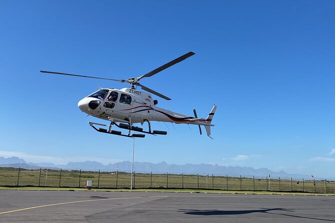 Cape Town: 25min Helicopter Flight with Complimentary Boat Cruise - Muizenberg Beach and the False Bay return