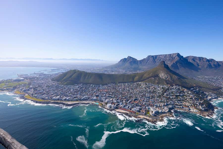Cape Town City Center Helicopter Flight - 12Min - Why the Cape Town coastline looks best from the air
