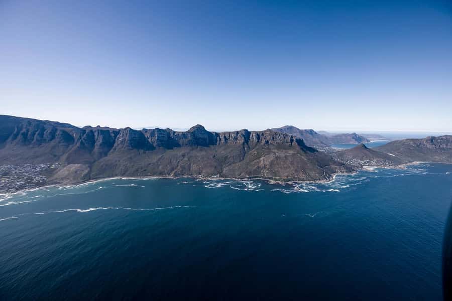 Cape Town City Center Helicopter Flight - 12Min - Table Mountain from a helicopter