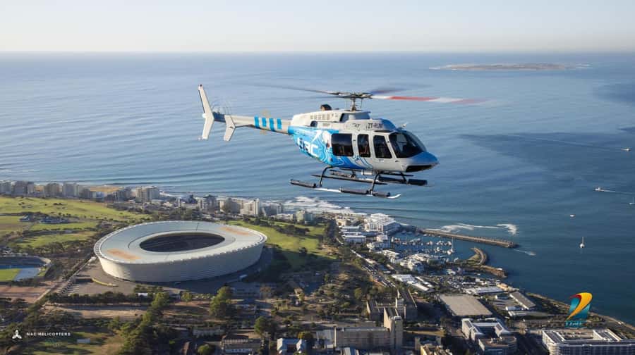 Cape Town: Hopper Helicopter Flight - Taking off from the V&A Waterfront