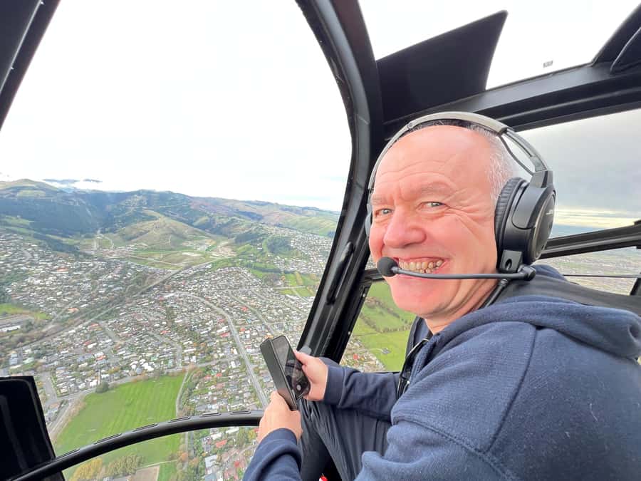 Christchurch: 20-Minutes City Helicopter Flight - A Small Aircraft and a Six-Person Limit