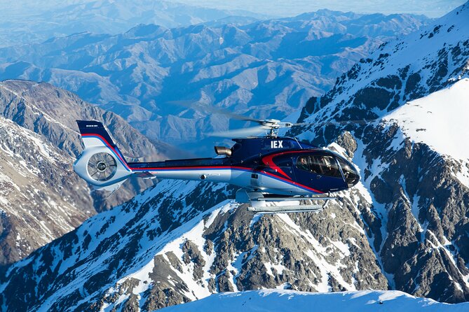 Christchurch to Aoraki Mount Cook helicopter tour - Following the Lord of the Rings route