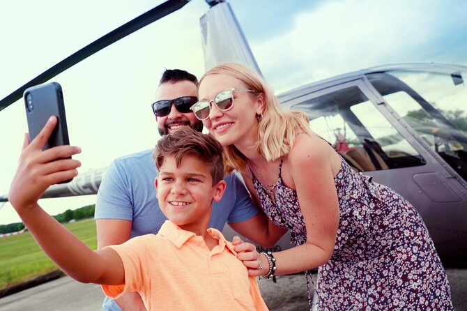 Day 16 miles Private Helicopter Tour over Fun Spot - A friendly choice for children and nervous flyers