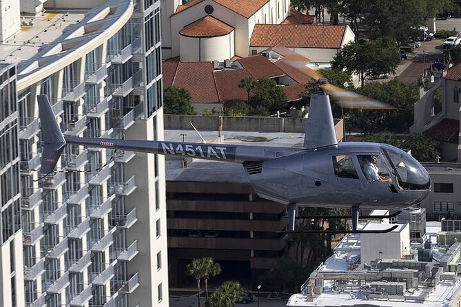 Day Flight 31 miles Helicopter Tour over all the Theme Parks - Every seat is a window seat