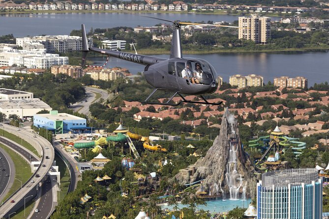 Day Flight 48 Miles Helicopter Tour over Theme Parks & Downtown - Key points to know before you book