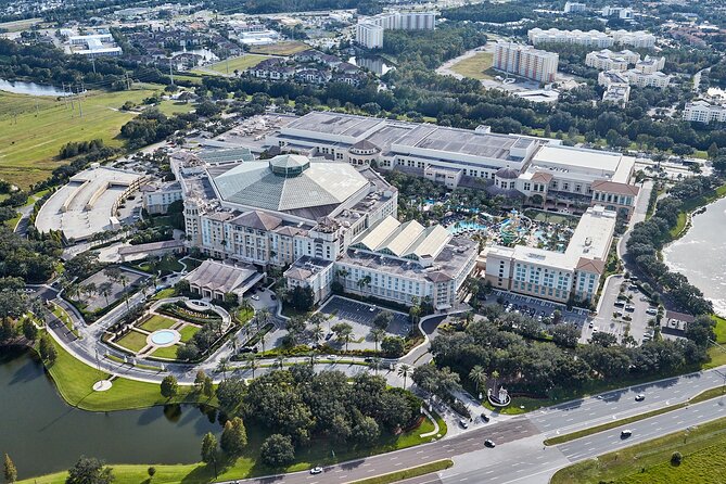 Day Flight 48 Miles Helicopter Tour over Theme Parks & Downtown - Icon Park, the Orlando Eye, and International Drive