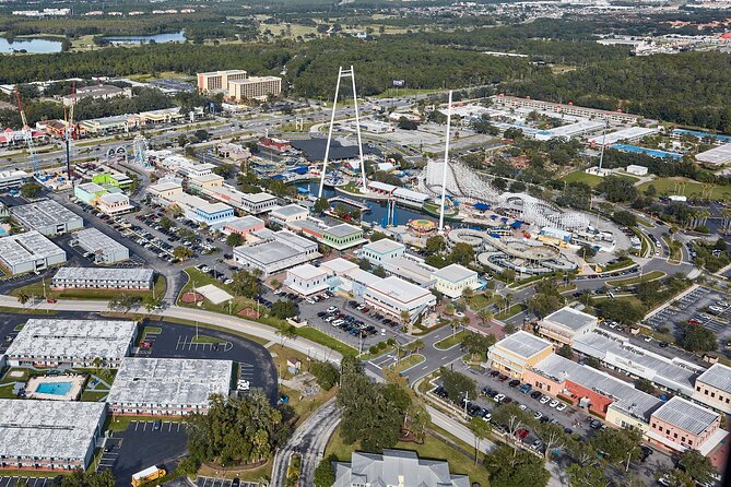 Day Flight 48 Miles Helicopter Tour over Theme Parks & Downtown - Downtown Orlando from the air