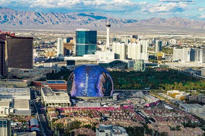 Daytime Hoover Dam and Las Vegas Strip Helicopter Flight - Lake Mead from the air
