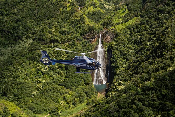 Discover Kauai Helicopter Tour from Princeville - Manawaiopuna Falls, the Jurassic Park waterfall