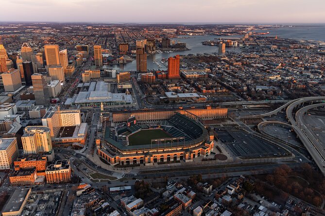 Downtown Baltimore Helicopter Tour - A Quick Flight Over Baltimore’s Best-Known Sights