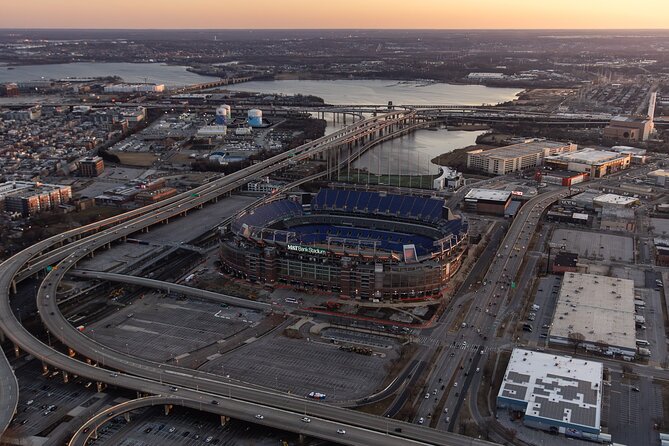 Downtown Baltimore Helicopter Tour - Sunset Timing for an Anniversary or Birthday