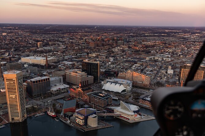 Downtown Baltimore Helicopter Tour - Who Will Get the Most From This Ride