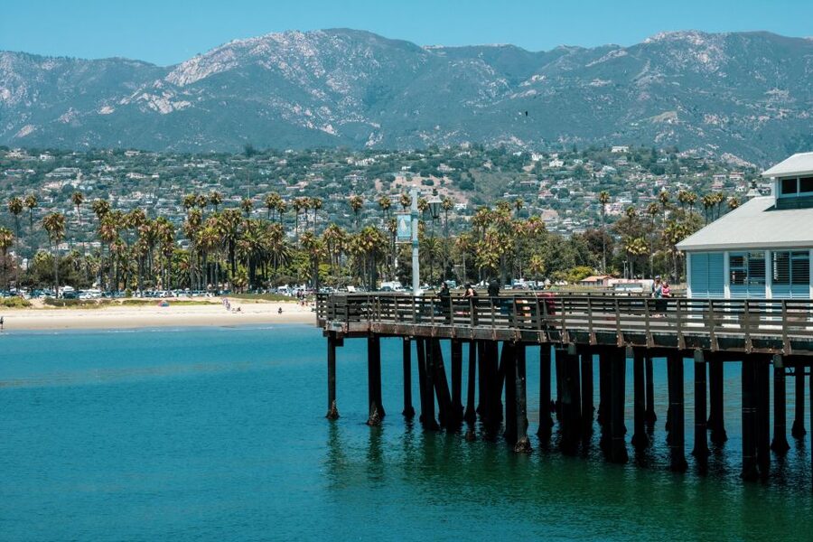 Downtown Santa Barbara Helicopter Tour - The flight path: downtown, harbor, beaches, and mountains