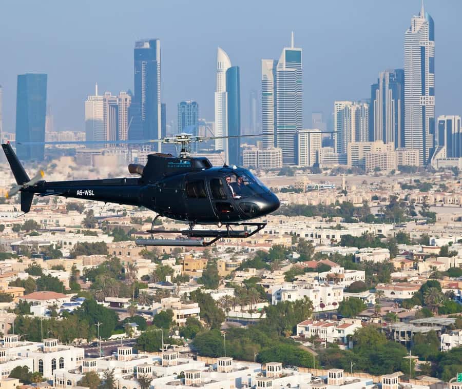 Dubai: 12-Min Helicopter Adventure Above The Palm - The Dubai Police Academy helipad near Burj Al Arab