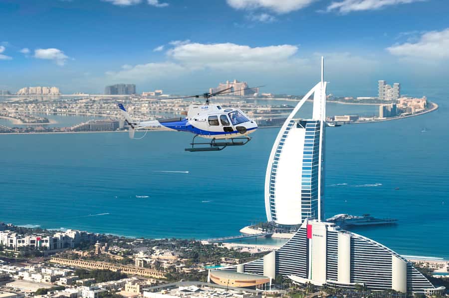 Dubai: 12-Min Helicopter Adventure Above The Palm - Burj Khalifa, Business Bay, and Dubai Canal