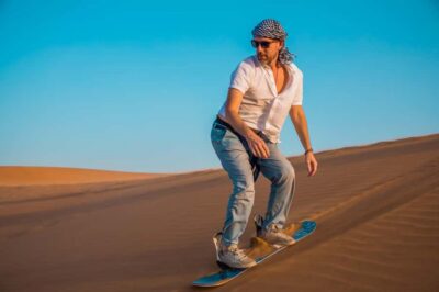 Dubai: Helicopter Ride, Desert Safari, Camels & Refreshments