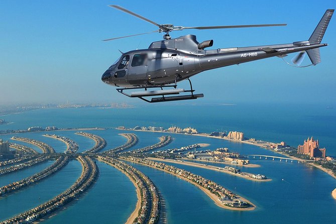 Dubai Helicopter The Vision Tour – 22 Min - Seeing the full outline of Palm Jumeirah