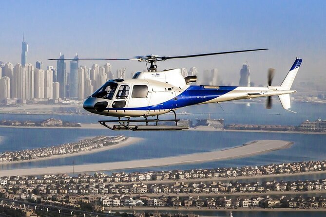 Dubai Helicopter The Vision Tour – 22 Min - Pickup, timing changes, and passport advice