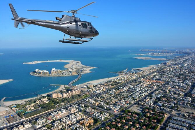Dubai Helicopter The Vision Tour – 22 Min - From the sail-shaped Burj Al Arab to the World Islands
