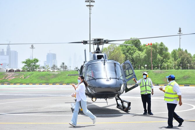 Dubai Helicopter tour with both way Private transfers - Is $319 per person good value?