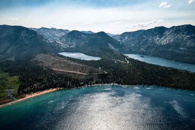 Emerald Bay Helicopter Tour of Lake Tahoe - Why Emerald Bay looks different from a helicopter