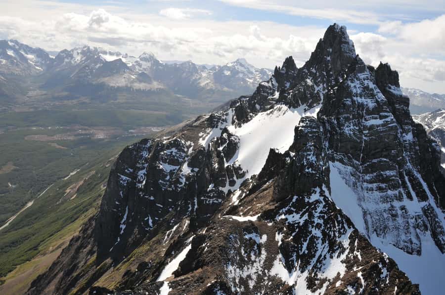 Emerald Lagoon Helicopter seeing - Carbajal Valley, peat bogs, and southern forest
