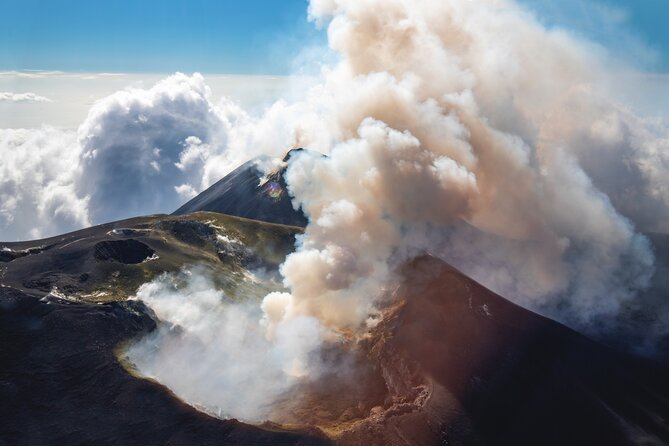 Etna: Group Helicopter Flight (30 Minutes from Fiumefreddo) - Seeing Mount Etna from Fiumefreddo