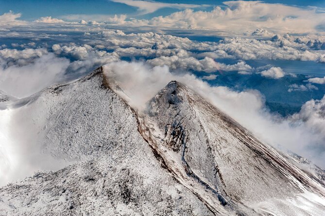 Etna: Group Helicopter Flight (30 Minutes from Fiumefreddo) - Ancient craters at 1,900 metres