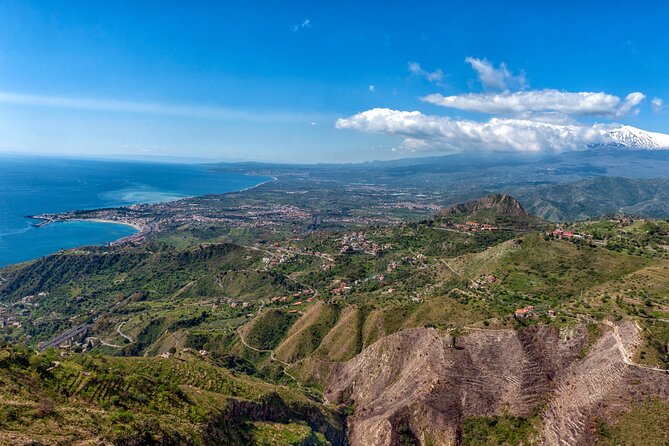 Etna : Group Helicopter Flight (including round trip car transfer) - Taormina, the coast, and the possible extension
