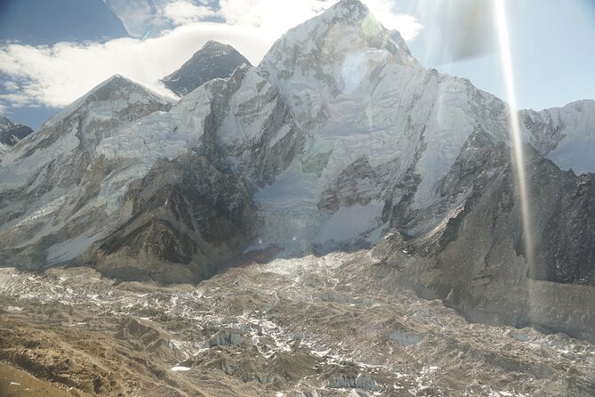 Everest base camp flight over by Helicopter from Kathmandu - Breakfast at Hotel Everest View in Syangboche
