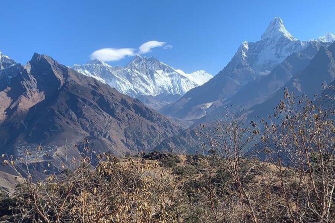 Everest Base Camp Helicopter Tour landing at Everest View Hotel - Overflying Base Camp and Kala Patthar