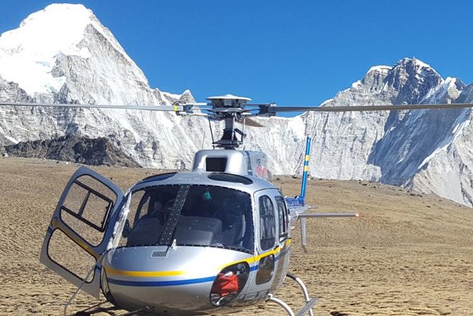 Everest Base Camp Helicopter Tour landing at Hotel Everest View - Everest Base Camp, Kala Patthar, and the big mountain views