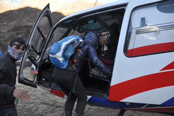 Everest Base Camp Helicopter Tour landing at Hotel Everest View - Hotel Everest View and the optional breakfast stop