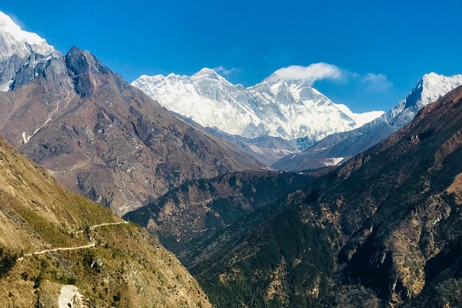 Everest Base Camp Helicopter Tour with Hotel Everest View Landing - Flying over Nepal’s hills and Himalayan peaks