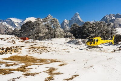 Everest Base Camp helicopter tour with landing