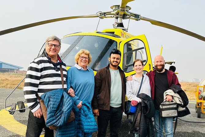 Everest Base Camp Helicopter Tour with Stop at Everest View Hotel - Everest Base Camp from above