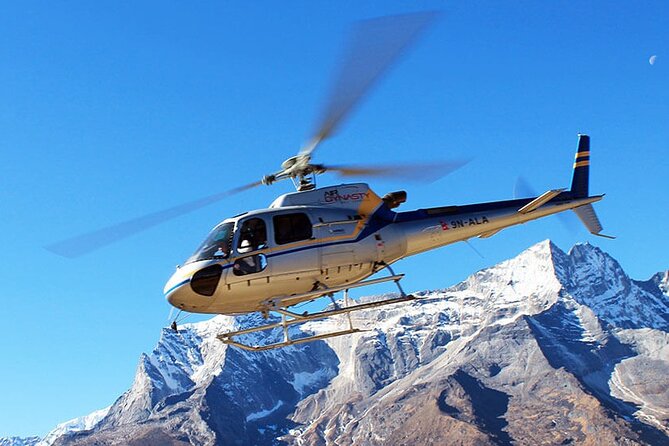 Everest Base Camp Landing by Helicopter at kalapathar View Point - A pre-dawn start from Kathmandu