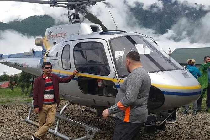 Everest Base Camp Landing by Helicopter at kalapathar View Point - Kala Patthar, Base Camp, and the mountain views