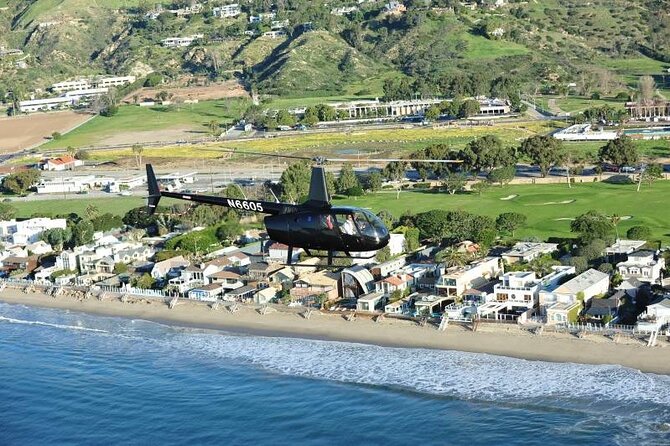 Experience Helicopter Attractions of Los Angeles - Beverly Hills and the celebrity-home views