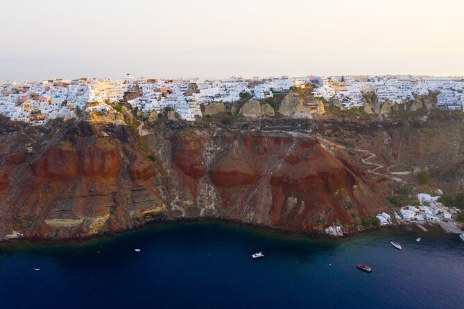 Experience Santorini Sunset by Helicopter - Palea and Nea Kameni reveal Santorini’s volcanic core