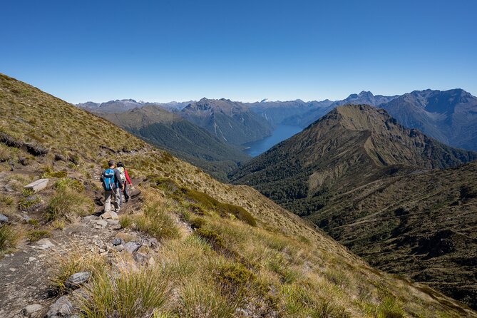 Fiordland Heli-hike from Te Anau - Landing near Luxmore Hut