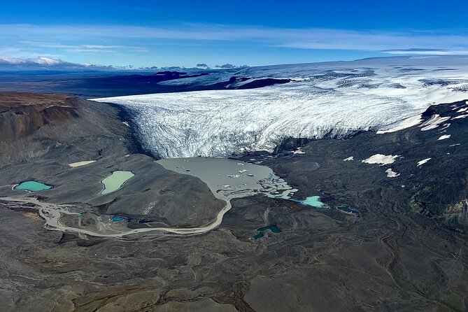Fire and Ice Helicopter Tour: Glacier and Hengill Geothermal Area - Hengill’s hot springs and mud pots