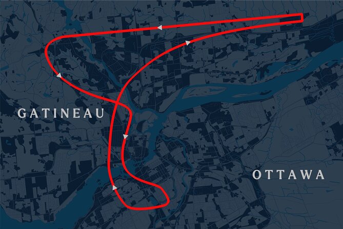 Fly over the City of Ottawa in a Helicopter - Casino Lac-Leamy and the Gatineau side