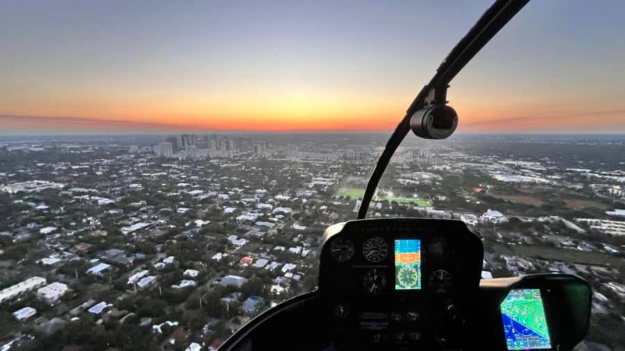 Fort Lauderdale : Romantic Champagne Helicopter Flight Tour - Is $415 good value for two?