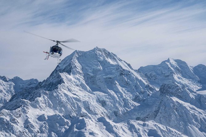 Fox Glacier and Mount Cook Helicopter Flight with Snow Landing - Fox Glacier from the air, not from a lookout