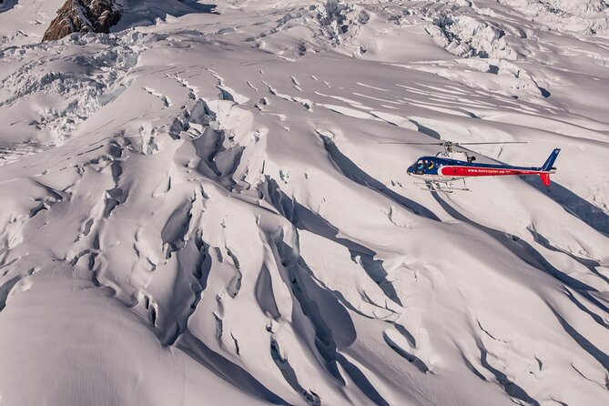 Fox Glacier Mountain Scenic Spectacular 40-Min Helicopter Flight - Fox Glacier from above