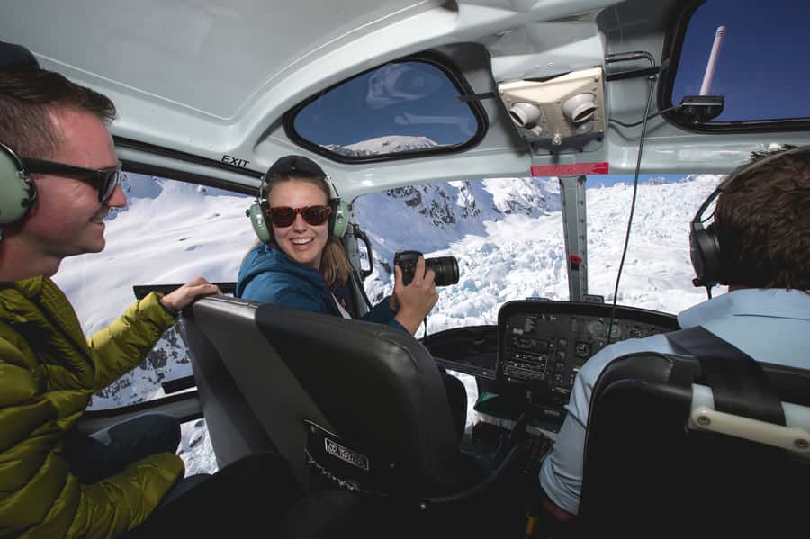 Fox Glacier: Scenic Helicopter Flight with Snow Landing - Pilot commentary and the small-group setting