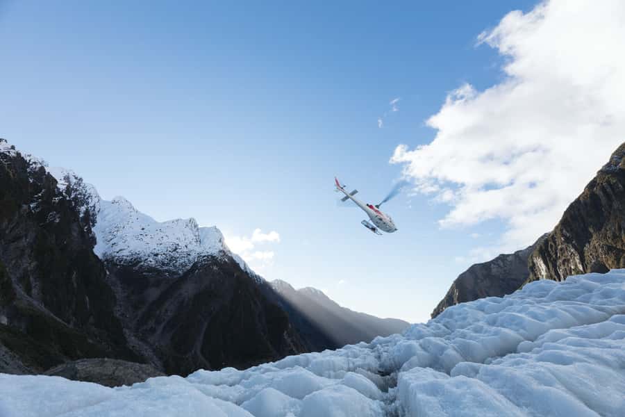 Franz Josef: 2.5 Hour Glacier Hike with Helicopter Transfer - Guides, stories, and safety on moving ice