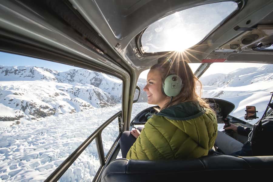 Franz Josef & Fox Glaciers Helicopter Flight & Snow Landing - What you see over Franz Josef and Fox glaciers
