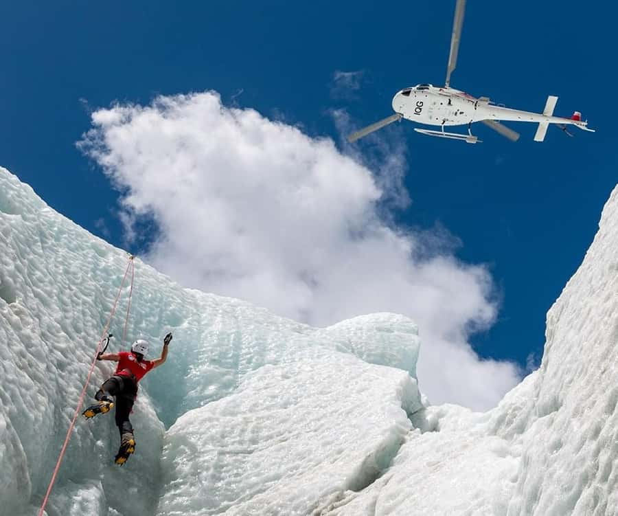 Franz Josef: Glacier Ice Climb experience with Heli Transfer - Six hours of hiking, climbing, and tuition
